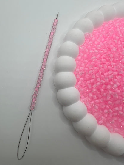 Seed Beads Round Double Layer -4mm Choose Color