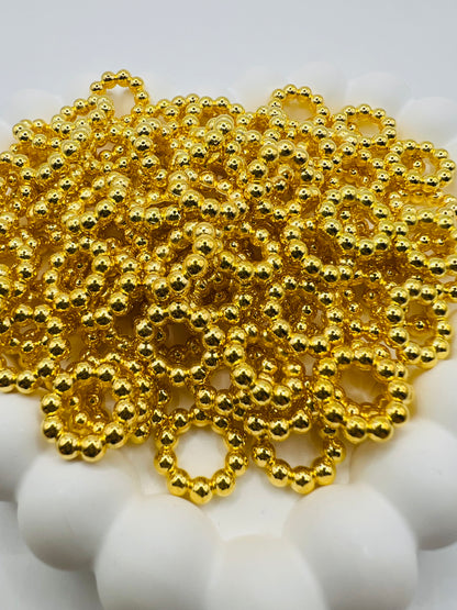 Metallic Round Bubble Spacers 15mm