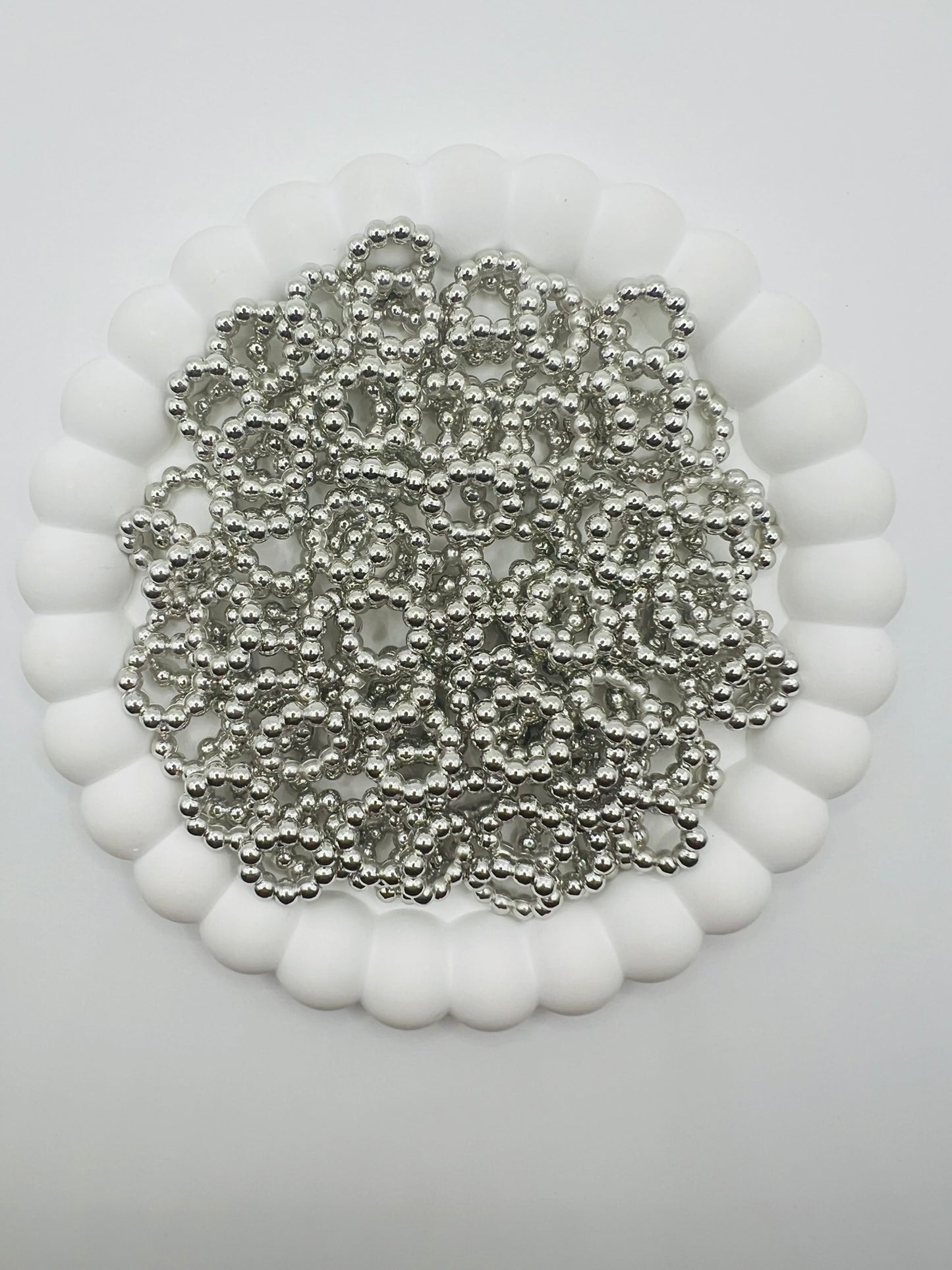 Metallic Round Bubble Spacers 15mm