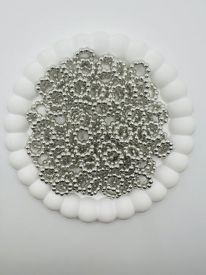Metallic Round Bubble Spacers 15mm