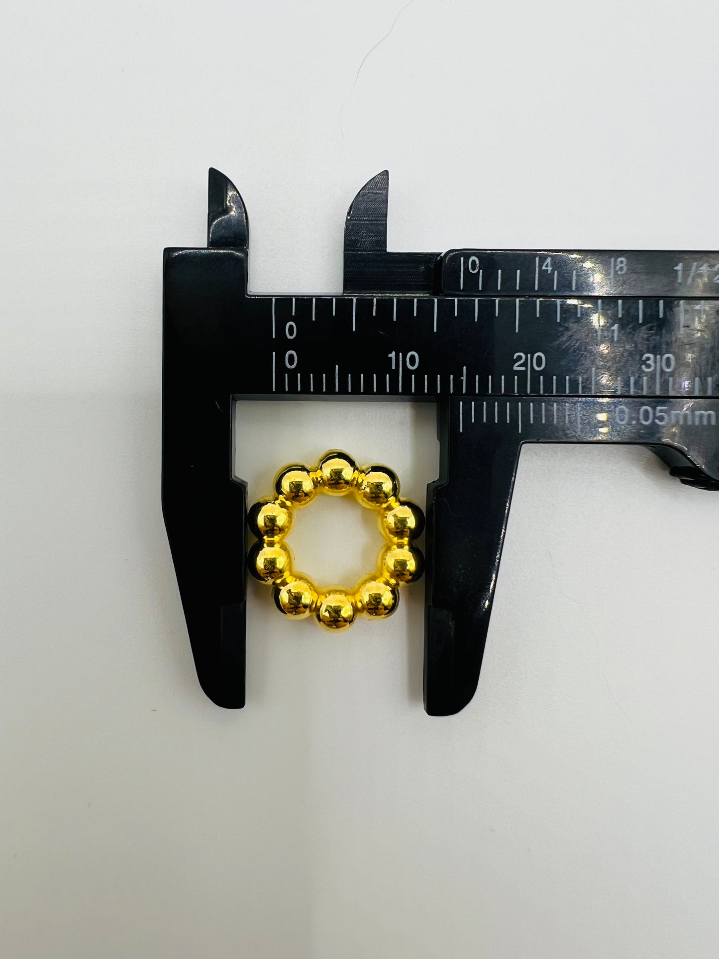 Metallic Round Bubble Spacers 15mm