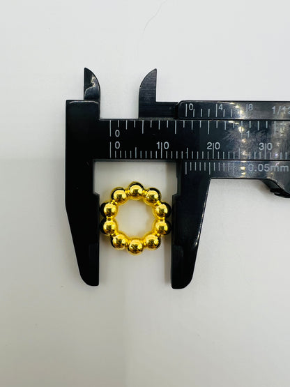 Metallic Round Bubble Spacers 15mm