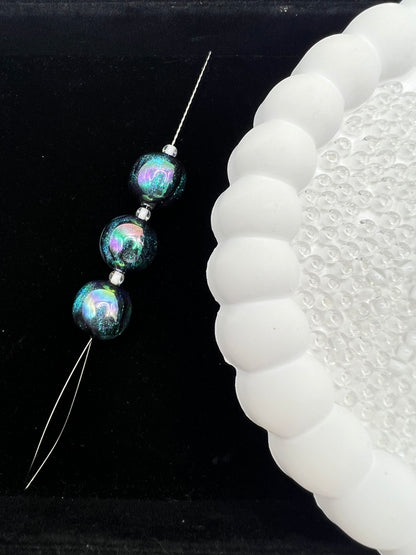Seed Beads Round Double Layer -4mm Choose Color