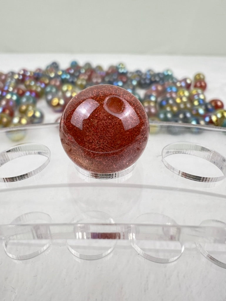 Extra Fine Extra Glitter Round Beads -16mm