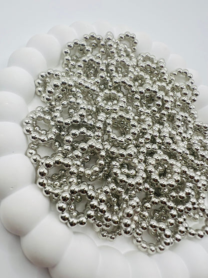 Metallic Round Bubble Spacers 15mm