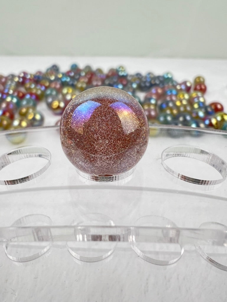 Extra Fine Extra Glitter Round Beads -16mm