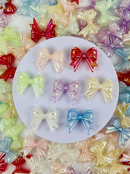 Mermaid Glitter Bow Luminous Random Mix