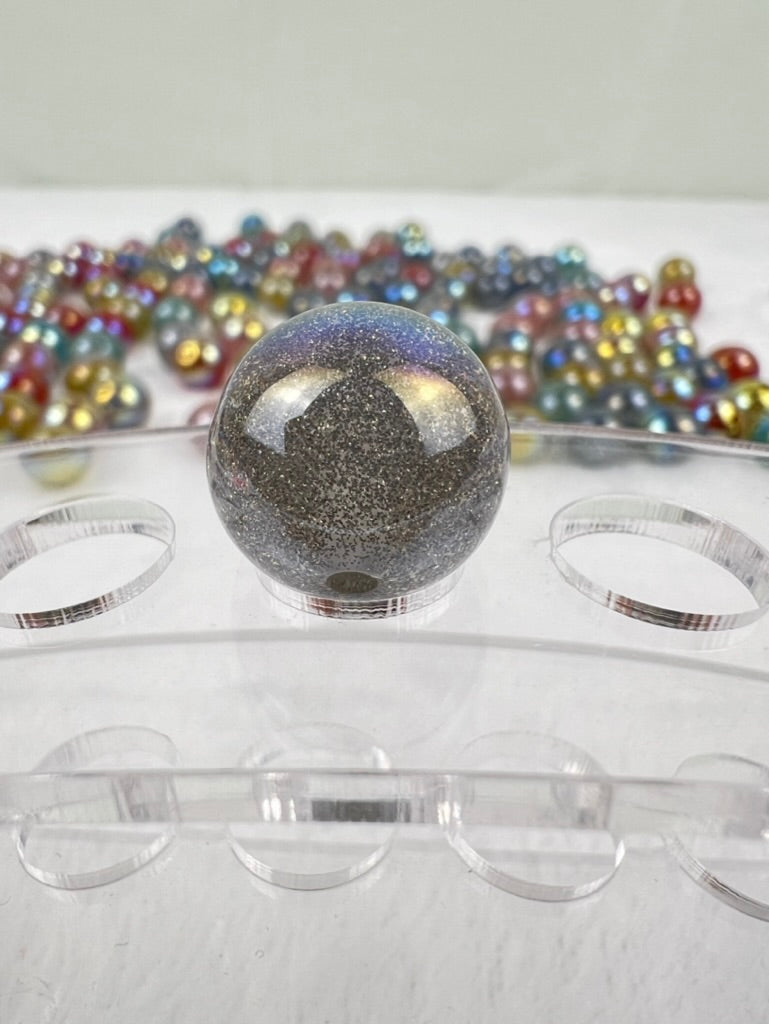 Extra Fine Extra Glitter Round Beads -16mm