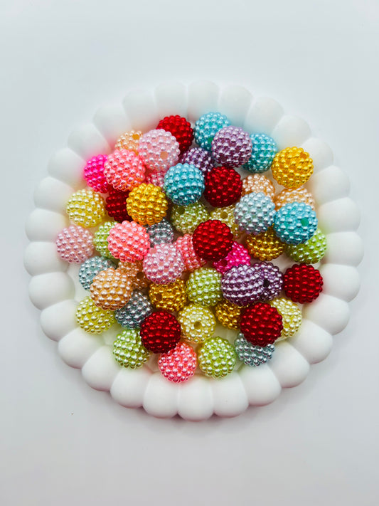 Bubble Beads Pearl Effect -Choose Color