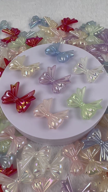 Mermaid Glitter Bow Luminous Random Mix